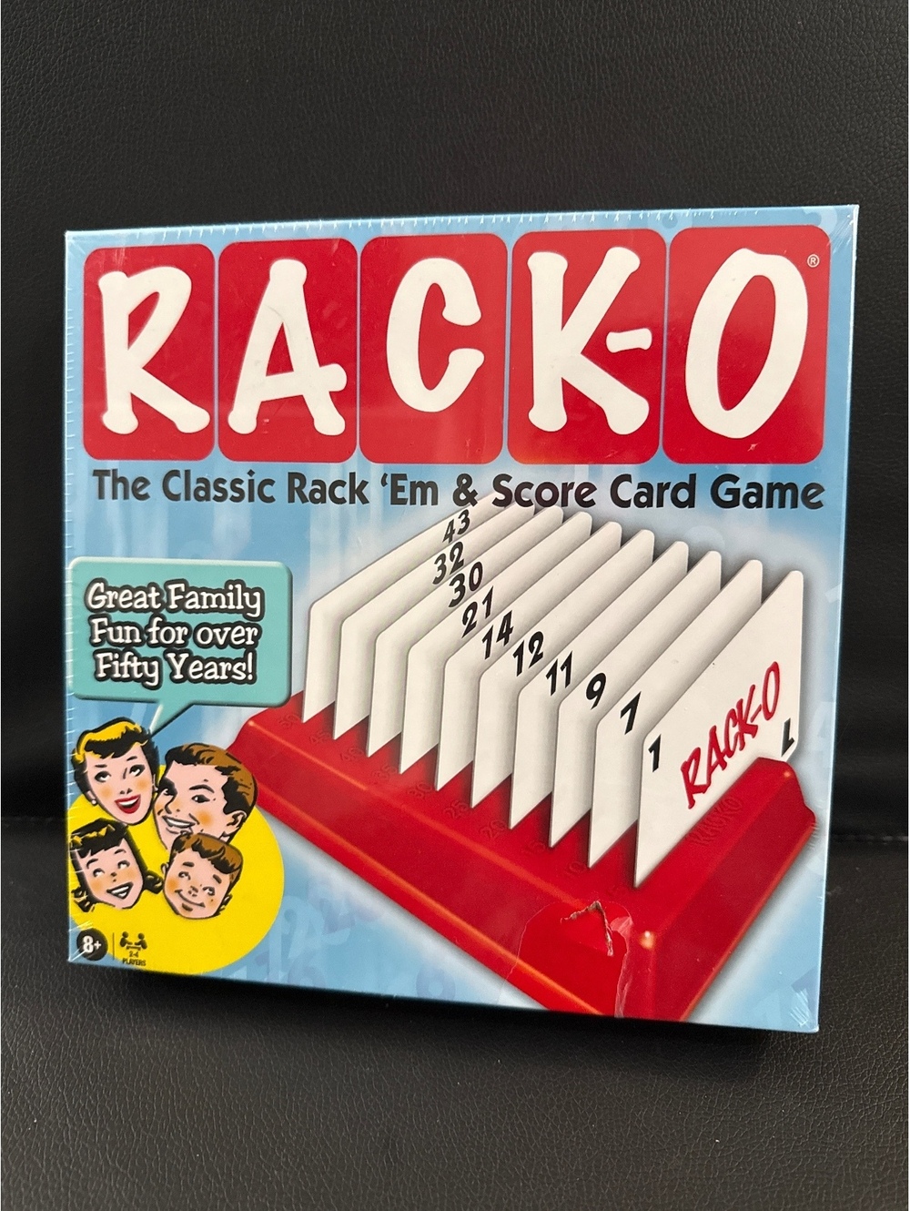 Rack-O Classic Rack 'Em & Score Card Game
